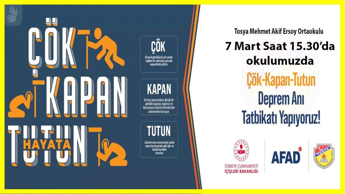 ÇÖK - KAPAN - TUTUN - HAYATA TUTUN