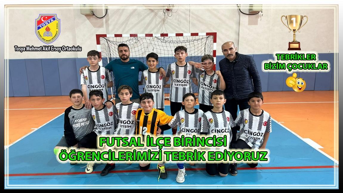 Futsal Takımımız İlçe Birincisi