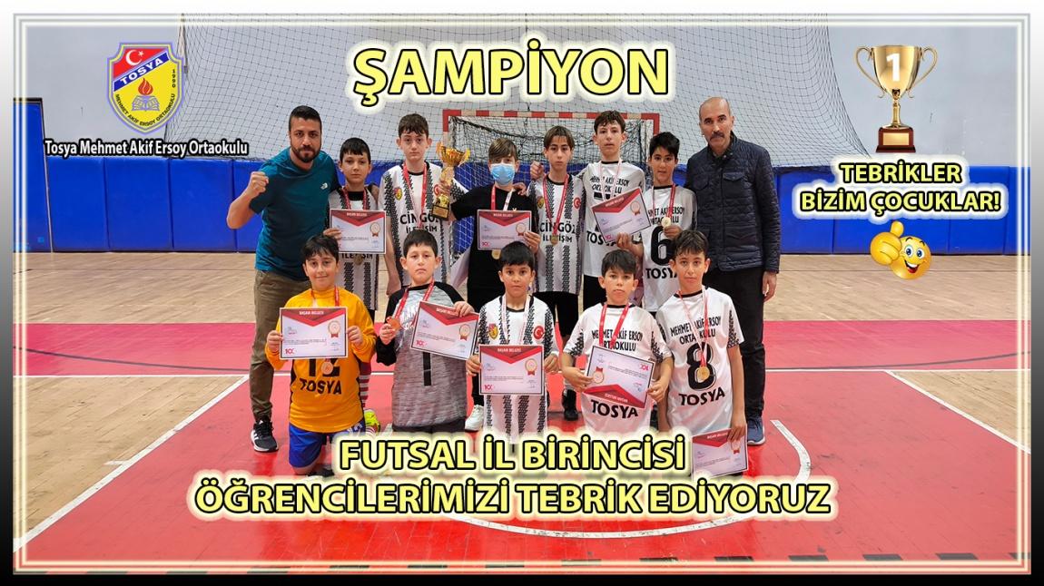 Futsal Takımımız İl Birincisi